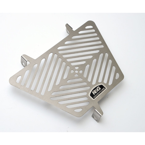 R&G Stainless Oil Cooler Guard for the Aprilia RSV4 RR/RF '15-, Tuono V4 '15- and Aprilia RSV-4 1100 Factory ’19-